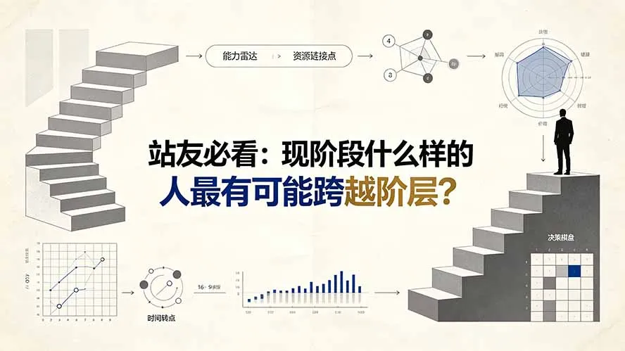 付费文章：站友必看：现阶段什么样的人最有可能跨越阶层?-来缘阁
