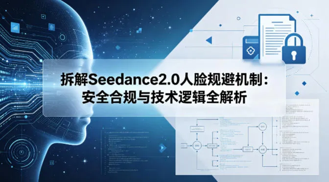 拆解Seedance2.0人脸规避机制：安全合规与技术逻辑全解析-来缘阁