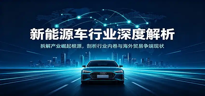新能源车行业深度解析:拆解产业崛起根源,剖析行业内卷与海外贸易争端现状-来缘阁