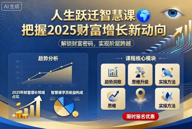 人生跃迁智慧课，把据2025财富增长新动向-来缘阁