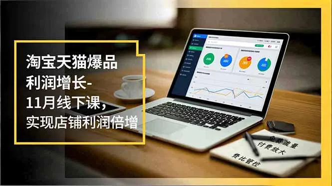 淘宝天猫爆品利润增长-11月线下课，免费流量、付费放大、费比管控，实现店铺利润倍增-来缘阁