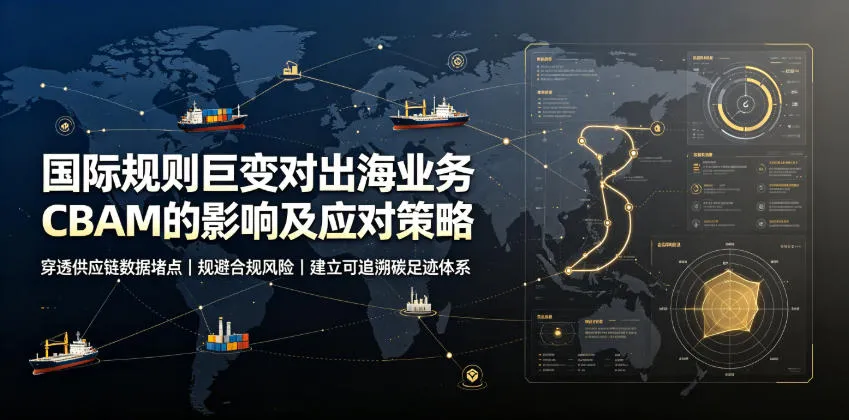 国际规则巨变对出海业务CBAM的影响及应对策略，帮助企业穿透供应链数据堵点，规避合规风险-来缘阁