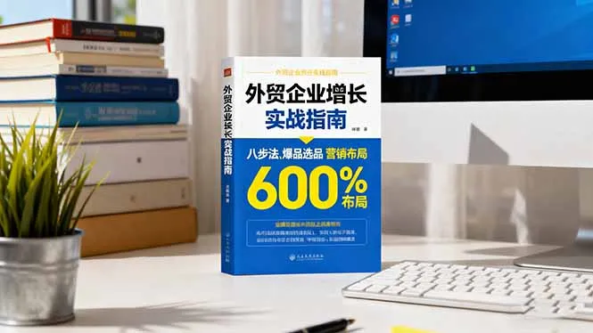 外贸企业增长实战指南，八步法、爆品选品、营销布局，业绩增长300%-来缘阁