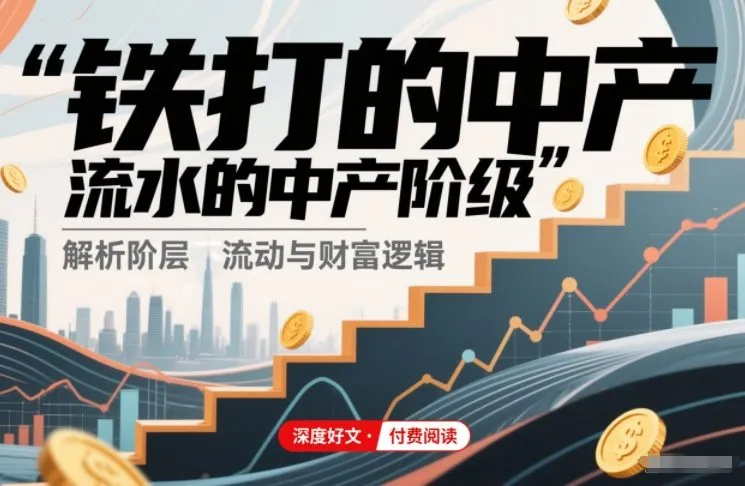 付费文章：铁打的中产，流水的中产阶级-来缘阁