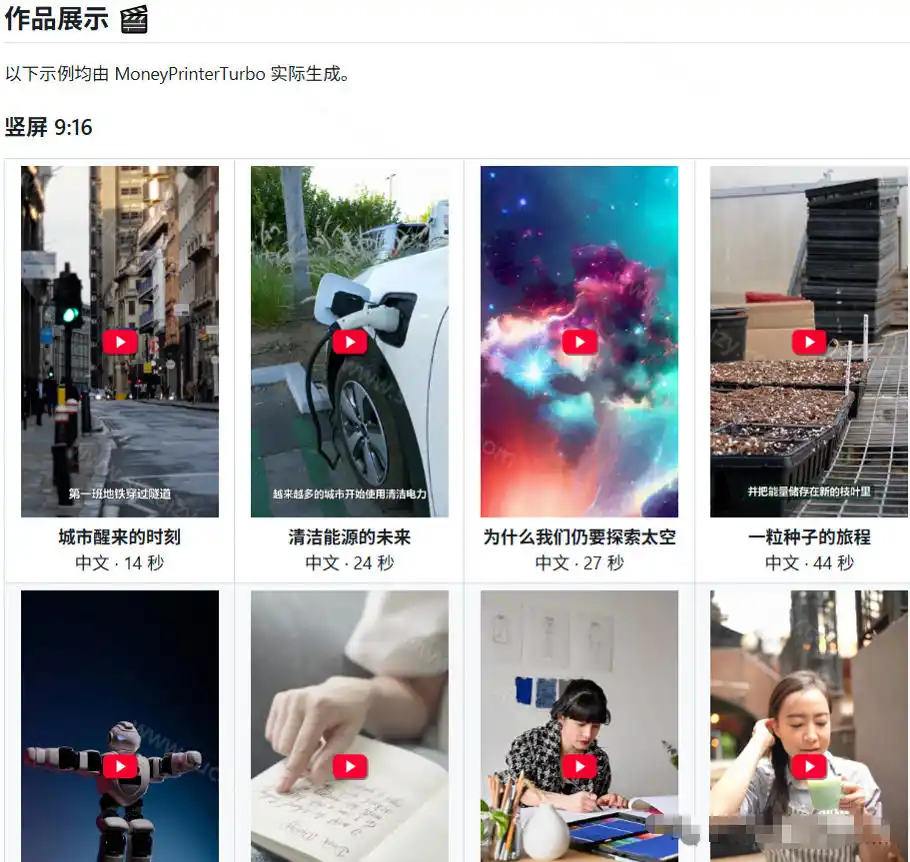 Github惊人132 k stars项目！AI自动生成短视频工具，根据主题或关键词自动生成视频-来缘阁