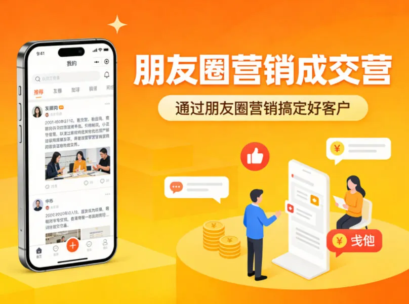 朋友圈营销成交营，通过朋友圈营销来搞定好客户-来缘阁