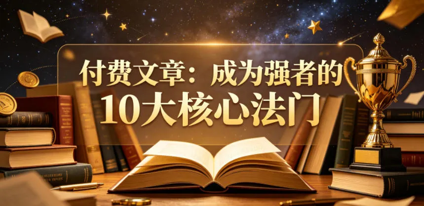 付费文章：成为强者的10大核心法门-来缘阁