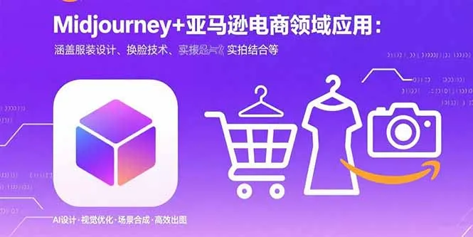 Midjourney+电商领域商业应用：涵盖服装设计、换脸技术、实拍结合等-来缘阁