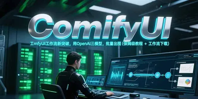 ComfyUI工作流新突破，用OpenAI三模型，批量出图(保姆级教程+工作流下载-来缘阁
