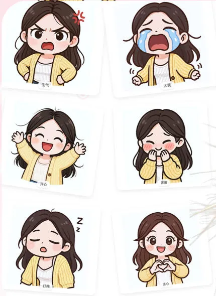 一张照片秒变多种表情包，三步就能拥有专属表情包库，零门槛玩转社交新玩法【文档】-来缘阁