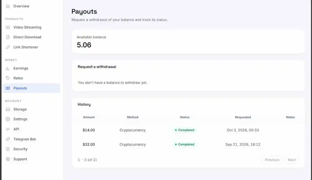 外面收费8000的myupload视频挂机撸美金项目，单日收益20-50美金+工作室可批量搞【挂机脚本+详细-来缘阁