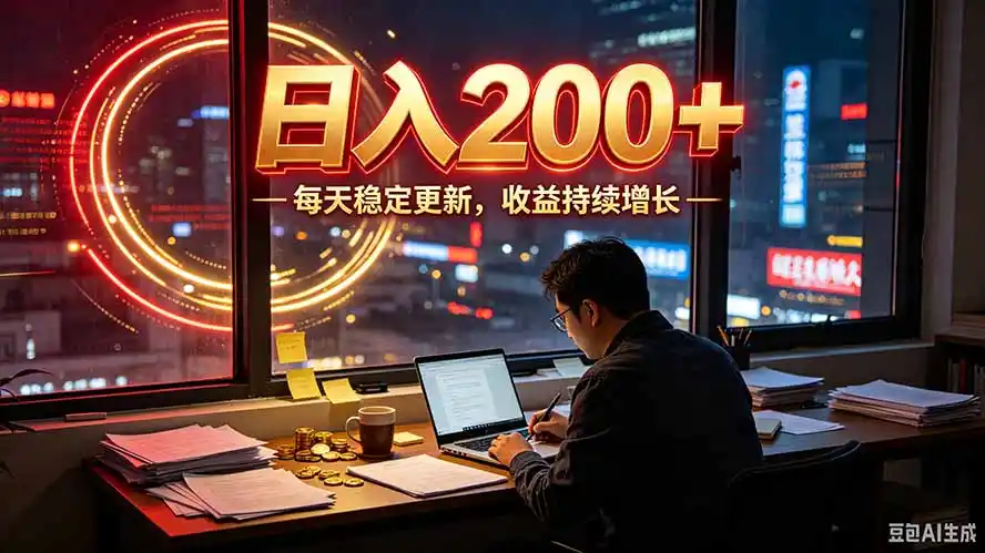 番茄达人变现新玩法，全自动运行 每日300+-来缘阁