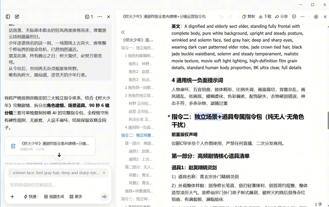 AI漫剧+AI短视频大师课(更新6月)-来缘阁