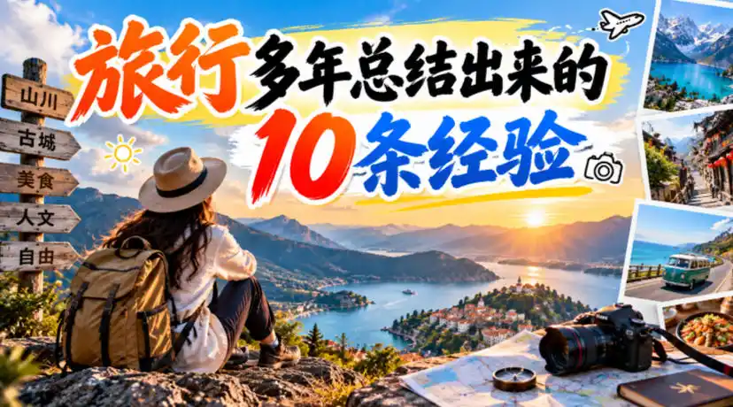 付费文章：旅行多年总结出来的10条经验-来缘阁