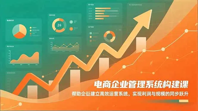 电商企业管理系统构建课:帮助企业建立高效运营系统,实现利润与规模的同步跃升-来缘阁