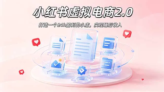 2026 年最强风口掘金项目：AI小红书虚拟电商，布局搜索流量，每日躺赚500+-来缘阁