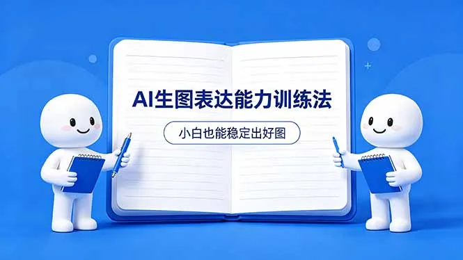 AI生图不是做漂亮图，而是表达能力。这套方法让小白也能稳定出好图-来缘阁