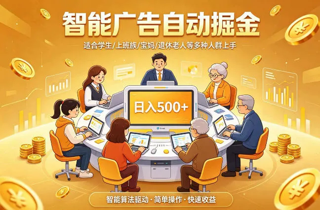 2026年最好做的项目：自动掘金项目，小白轻易上手，单日轻松收入500+【揭秘】-来缘阁