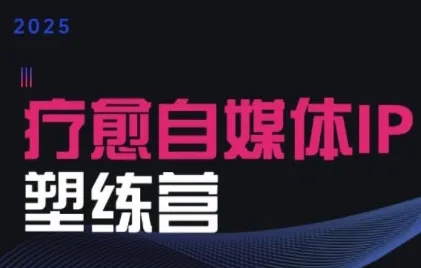 2025治愈自媒体IP训练营,专为疗愈领域从业者打造-来缘阁