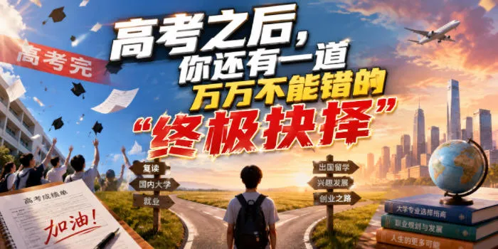 付费文章:高考之后,你还有一道万万不能错的“终极抉择”-来缘阁