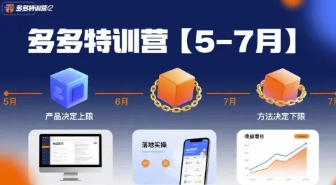 多多特训营【5-7月】产品决定上限，方法决定下限，各种玩法技巧落地实操-来缘阁