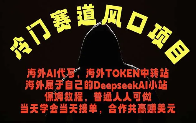 冷门赛道风口项目 海外AI代写！0成本运作完全免费！当天注册当天接单，接单接到手抽筋，无脑…-来缘阁