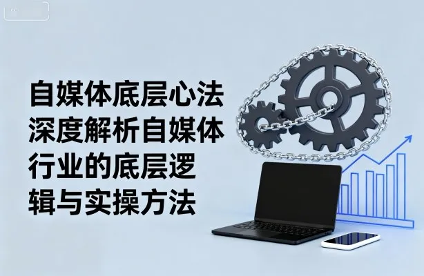 自媒体底层心法，深度解析自媒体行业的底层逻辑与实操方法-来缘阁
