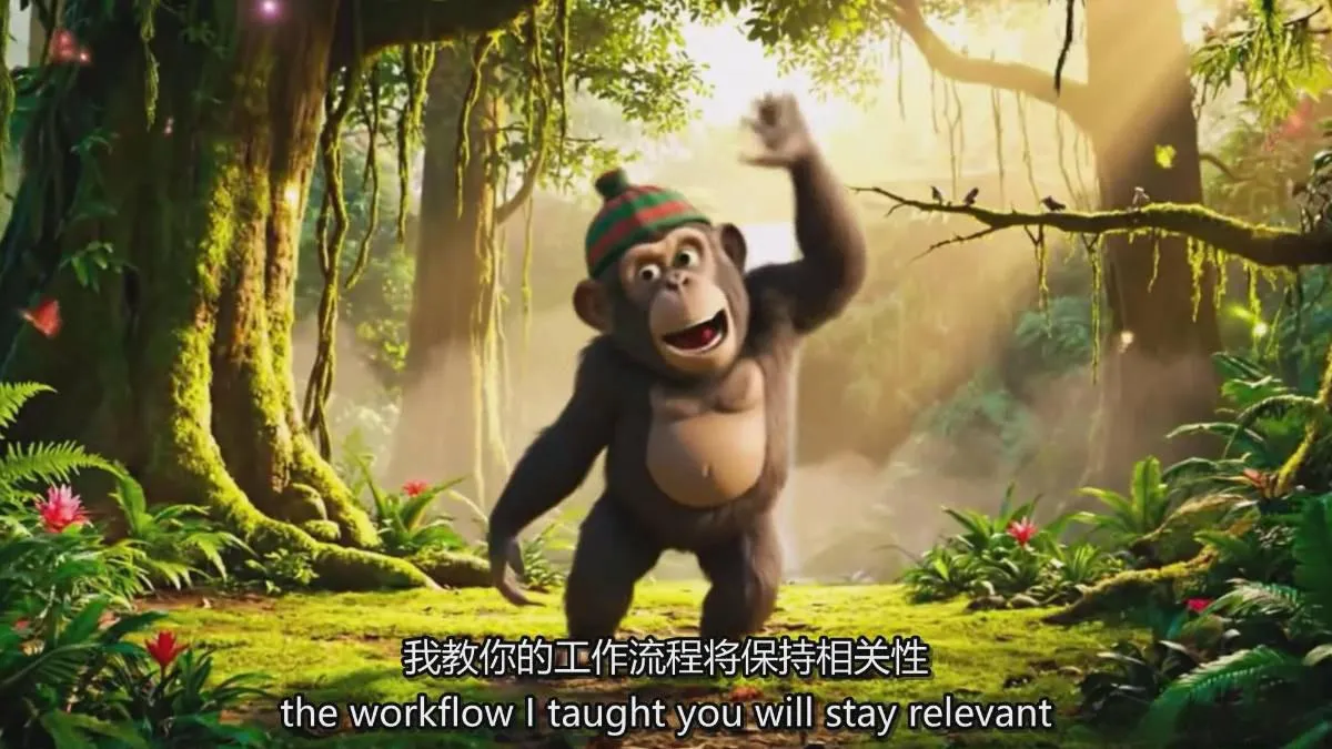 AI电影制作终极指南：从创意到成片，系统掌握智能影视全流程实战课(中英字幕-来缘阁