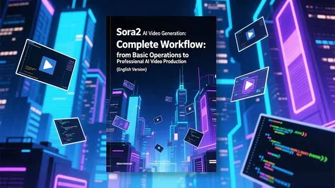 Sora2 AI视频生成的系统教程(英文版-来缘阁