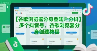 谷歌浏览器分身登陆多个抖音号，谷歌浏览器分身创建教程-来缘阁